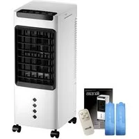 Genius Turmventilator Starlyf Cold Air 3in1 Luftkühler Set 8-tlg., Ventilator mit Wasserkühlung (Verdunstung), 3 Stufen, Timer, leise