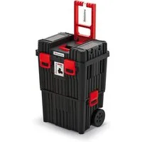 Kistenberg Werkzeugtrolley KHVW (Komplett-Set, 3in1), 450 x 360 x 640 mm, mit beschichteten Rädern