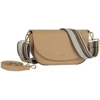 Gabor Satteltasche Linda Summer (Set, 2-tlg., 2 Schultergurte: 1 Gewebeband, 1 aus hochwertigem Kunstleder), Damen Umhängetasche, Schultertasche mit dezentem Logo
