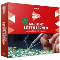 Franzis Experimentierkasten MakerKit Löten lernen