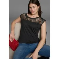 AJC Rundhalsshirt Kurzarm, figurbetont, unifarben, Rundhals, aus Single Jersey