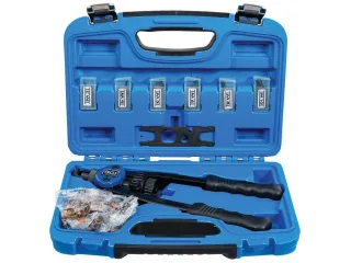 BGS TECHNIC Nietmutternzangen-Set, M3 - M10, 68-teilig