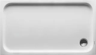 Duravit D-Code Duschwanne Weiß 1300x750 mm - 720098000000001 720098000000001