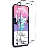 SmartUP Displayschutzglas 2X Schutzglas für Samsung Galaxy A37 5G Display Panzerfolie Full 9H für Samsung Galaxy A37 5G, kompletter Displayschutz