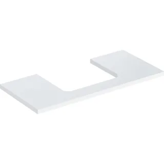 Geberit ONE Waschtisch-Platte, Ausschnitt mittig, für Aufsatzwaschtisch 505284001
