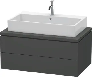 Duravit L-Cube Konsolenwaschtischunterbau wandhängend Graphit Matt 920x547x400 mm - LC581804949 LC581804949