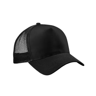 Beechfield - Trucker Cap Snapback für Herren/Damen Unisex (Schwarz)