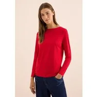 CECIL Langarmshirt aus reiner Baumwolle