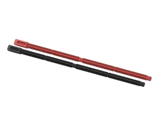 Tece -Ersatzteil Betätigungsstangen rot und schwarz (2003-2020), 9820022 9820022