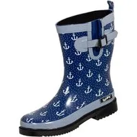 Bockstiegel Regenstiefel Marleen dk.blau/multi Gummistiefel