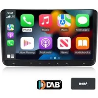 A-Sure 9" 8-Core Android 14 Autoradio Für VW GOLF 5 6 Touran EOS Tiguan Caddy Autoradio (RDS, FM, AM)