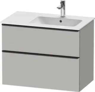 Duravit D-Neo Waschtischunterbau wandhängend Betongrau Matt 810x462x625 mm - DE43670BD070000 DE43670BD070000