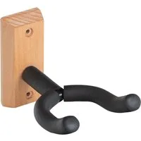 Classic Cantabile Gitarrenständer Gitarrenwandhalter Holz, (1-tlg), universal geeignet für E-Gitarre, Konzertgitarre, Bass und Banjo