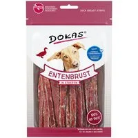 Dokas Entenbrust in Streifen 70 g, für: Hund