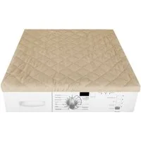 Bestlivings Waschmaschinenbezug 60x60cm aus Baumwolle/Polyester, mit Gummizug, Frottee-Steppung, maschinenwaschbar & trocknergeeignet