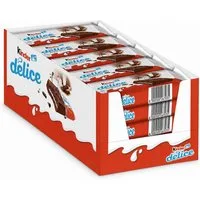 kinder Schokolade Ferrero Kinder Delice Kuchenriegel, 20 x 39 g Vorratspack
