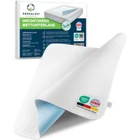 Inkontinenzauflage Inkontinenz Unterlage - wasserdichte Bett Matratzen Auflage Sensalou, Wasserdicht, saugstark, atmungsaktiv