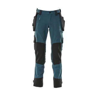MASCOT Hose mit Hängetaschen ADVANCED Dunkelpetroleum 51 - 17031-311-44-76C51