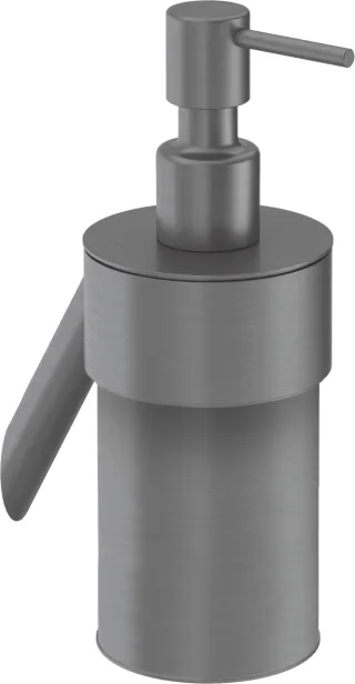 Neuesbad Serie 600 Seifenspender, wandhängend, Oberfläche: Titanium NB1ADI_D4211