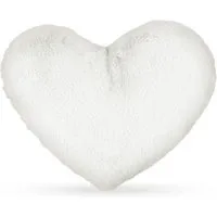 Bestlivings Dekokissen in Herzform Plüsch 30x40x12cm, Weiches Dekokissen, Sofakissen – Valentinstagsgeschenk in Herzform