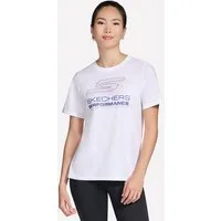 Skechers Funktionsshirt VELOCITY TEE aus Baumwolle und Polyester, erhältlich in den Größen XS bis XXXL