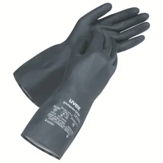 uvex Chemikalienschutzhandschuh profapren CF33 blau 9 - 6011903