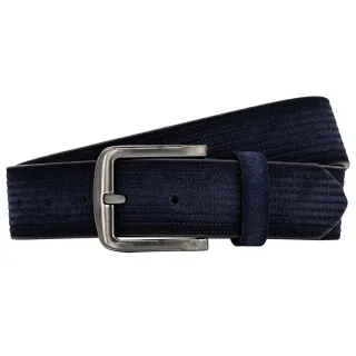 LINDENMANN - Ledergürtel LINDENMANN marine - Gr. - 100