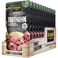 Belcando Truthahn mit Amaranth & Erbsen - Premium Nassfutter in Frischebeuteln 12x125g, Nassfutter für: Hunde