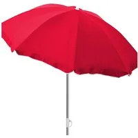 Mojawo Ampelschirm Sonnenschirm rund Ø1,80m rot Nylon