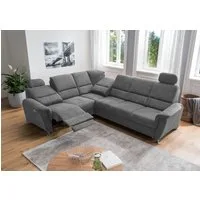 Myhomelando Ecksofa Paris, mit elektronischer Relaxfunktion, Schlaffunktion, USB Anschluß