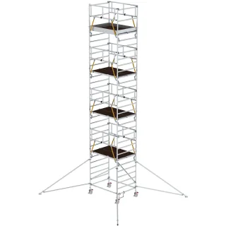 Munk Rollgerüst SG 1,35 x 1,80 m mit Ausleger & Doppel-Plattform - 167839