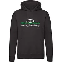 G-graphics Hoodie Mönchengladbach ein Leben lang Unisex Pullover mit einem Motiv für den echten Fan