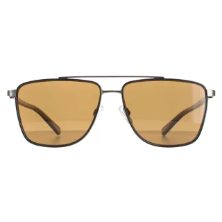 Ted Baker Square Herren Dunkelgrau Braun TB1577 Folke