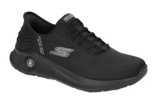 Skechers 216314/B?BK GO WALK ANYWHERE - WORLDWIDE Herrenschuhe Schwarz Maschi...