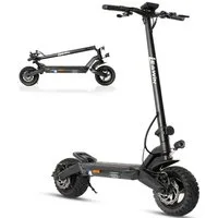 ZWHEEL E-Scooter mit Straßenzulassung 10 Zoll T8 E-roller, 720 Wh, 80km, Vollfederung, 500 W, 20 km/h, (mit Blinker, Doppelstoßdämpfer, Geländereifen), klappbar, 48V 720Wh, Offroad-Luftreifen, Scheibenbremsen