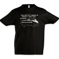 Urban Backwoods Print-Shirt Tell Me All About It When I See You Again Kinder T-Shirt Vin Fast Car (1-tlg) And the Diesel Furious
