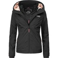 Marikoo Outdoorjacke Erdbeere sportliche Funktionsjacke mit Kapuze