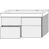 Sanipa Waschtischunterbau mit Auszügen 3way BP9951V
