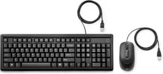 HP Tastatur und Maus 160 | 6hd76aa#abd | kabelgebunden - Volle Größe (100%)