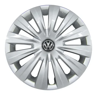 4x Original VW Radkappen Radzierblenden Rad Blenden SET 15 Zoll VW Seat Skoda #6