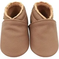 Yalion Yalion Leder Baby-Lauflernschuhe, weich, rutschfest, handgefertigt Krabbelschuh (Handgenäht, weiche, leichte, flexible, rutschfest) 100% echtes Leder Babyschuhe