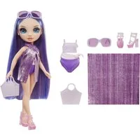 Rainbow High Anziehpuppe Rainbow High Swim & Style Fashion Doll- Violet (Purple)