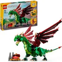 LEGO® Grüner Drache (31161), LEGO Creator Konstruktionsspielsteine, (715 St), Made in Europe