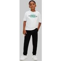 Calvin Klein Jeans Sweathose MINI BADGE SWEATPANTS Regular fit für Kinder mit elastischem Saum