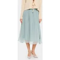 Saint Tropez Midirock CoralSZ Skirt aus Chiffon