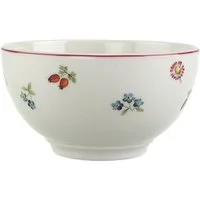 Villeroy & Boch Schale Müslischale 14 cm Petite Fleur, Premium Porcelain, Müslischale, Müslischüssel, Bowl, 470 ml, Premium Porcelain, bunt