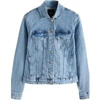 Next Jeansjacke Figurbetonte Jeansjacke (1-St)