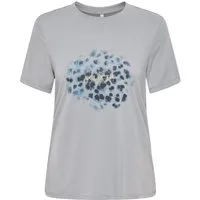 ONLY Kurzarmshirt ONLFREE LIFE MODAL S/S ATELIER TOP JRS Materialmix, Rundhals