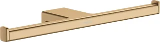 Hansgrohe Doppel-Papierrollenhalter AddStoris BBR ohne Deckel, 41748140 41748140