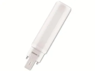 OSRAM LED-Lampe, Dulux D13, G24d-1, EEK: E, 6W, 660lm, 4000K